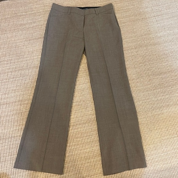 Express Design Studio Women’s Editor Wide Lev Dress Pants Light Brown Taupe 10 - Picture 1 of 10